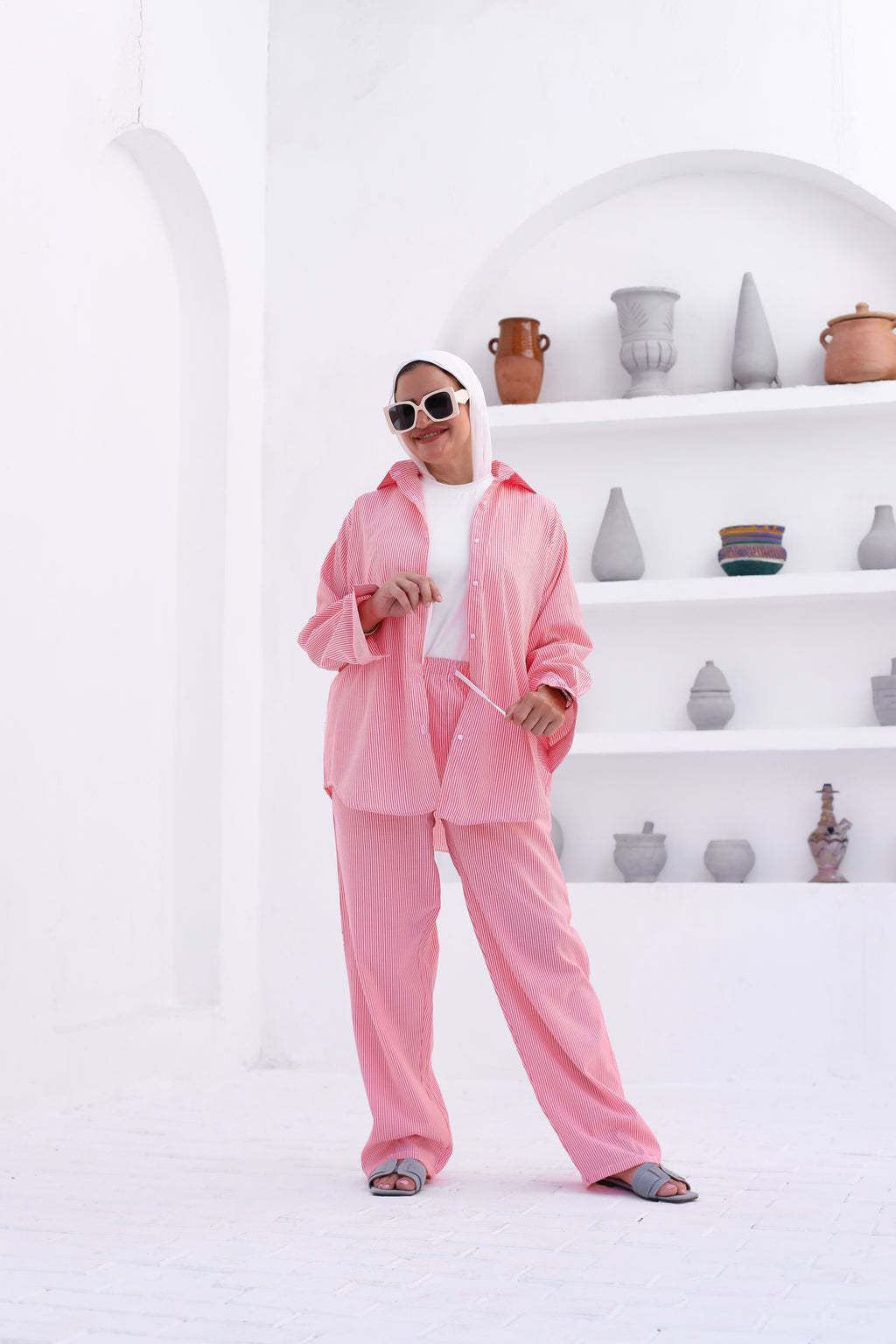 Blush Breeze Lounge Set