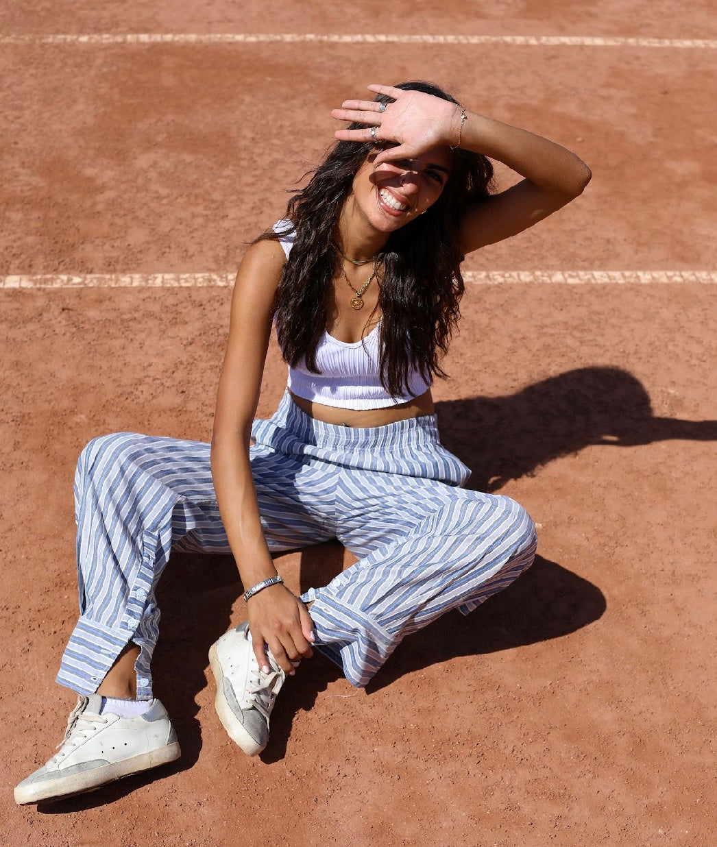 FLIPPED BUTTONED PANTS